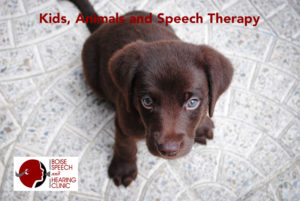 Kids, Animals and Speech Therapy