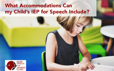 What Accommodations Can my Child’s IEP for Speech Include?